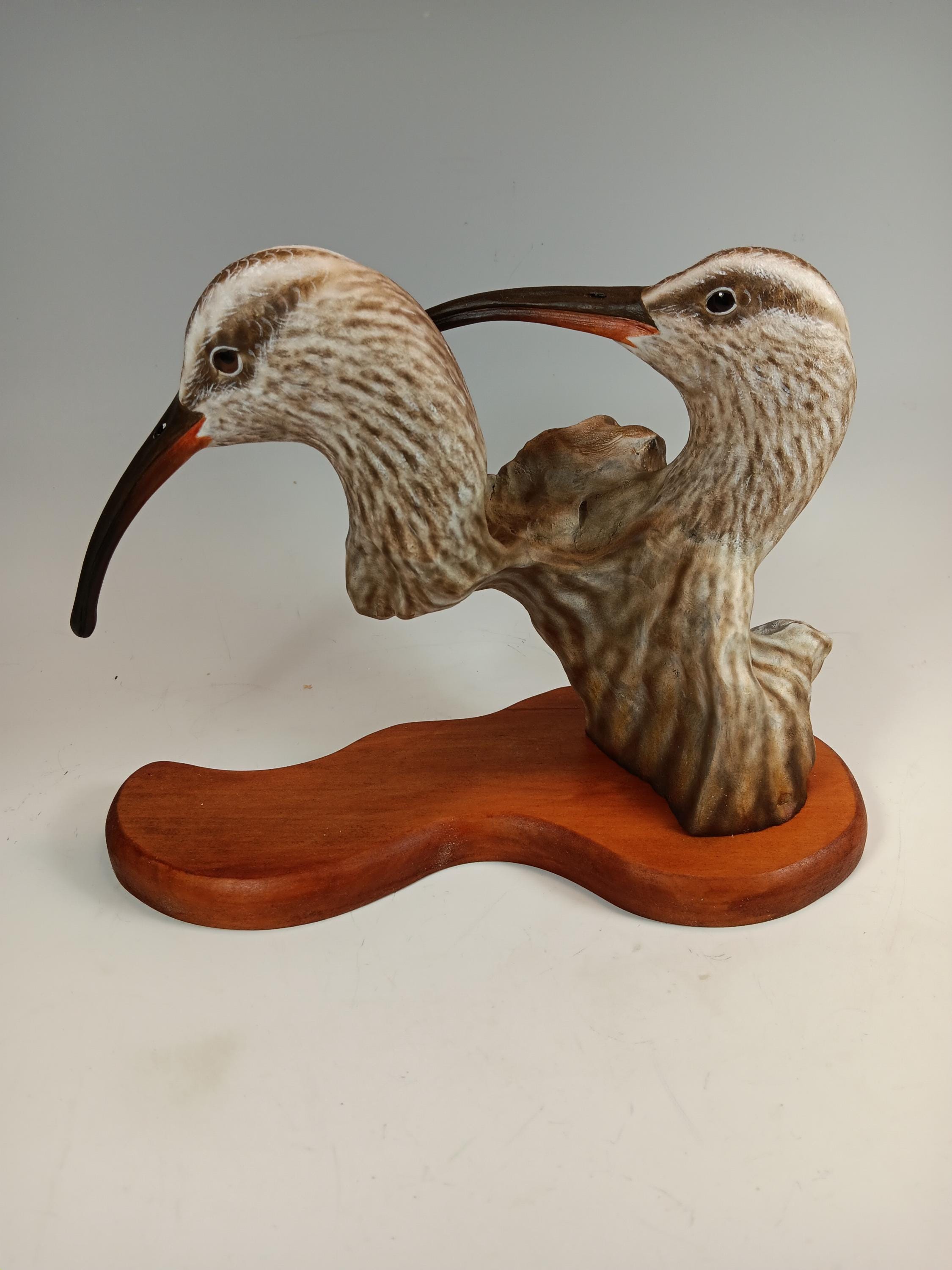 Two-Headed Whimbrel Bust — view 4